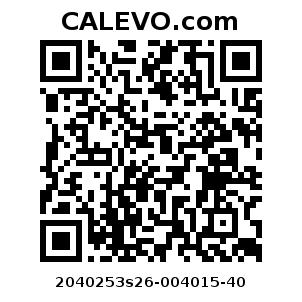 Calevo.com Preisschild 2040253s26-004015-40