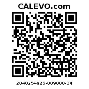 Calevo.com Preisschild 2040254s26-009000-34