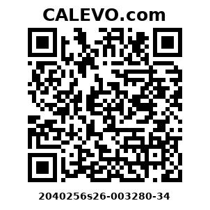 Calevo.com Preisschild 2040256s26-003280-34