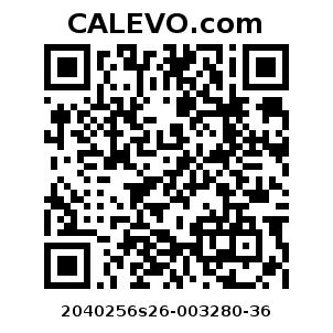 Calevo.com Preisschild 2040256s26-003280-36