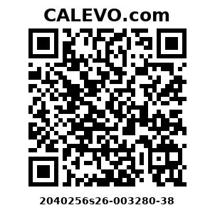 Calevo.com Preisschild 2040256s26-003280-38