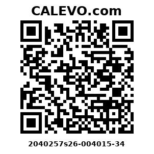 Calevo.com Preisschild 2040257s26-004015-34