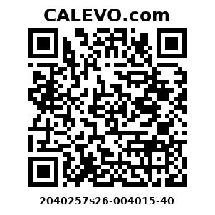 Calevo.com Preisschild 2040257s26-004015-40