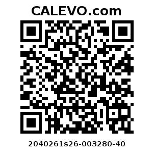 Calevo.com Preisschild 2040261s26-003280-40