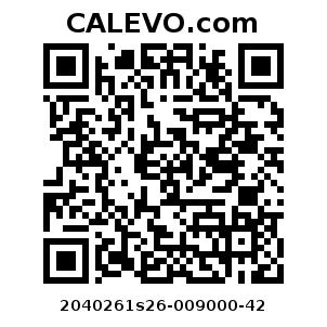 Calevo.com Preisschild 2040261s26-009000-42