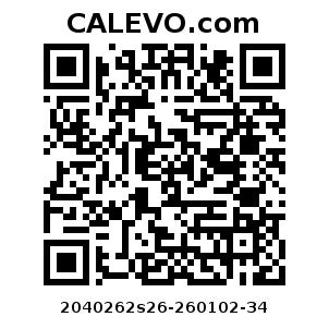 Calevo.com Preisschild 2040262s26-260102-34