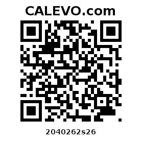 Calevo.com Preisschild 2040262s26
