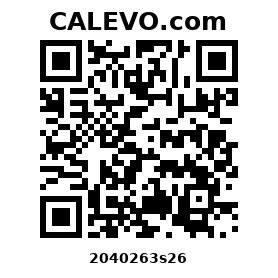 Calevo.com Preisschild 2040263s26