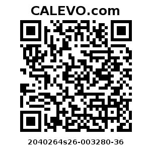Calevo.com Preisschild 2040264s26-003280-36