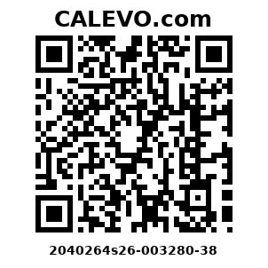 Calevo.com Preisschild 2040264s26-003280-38