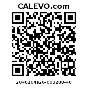 Calevo.com Preisschild 2040264s26-003280-40