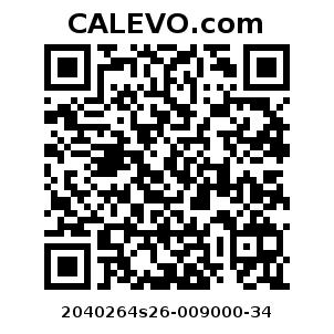 Calevo.com Preisschild 2040264s26-009000-34