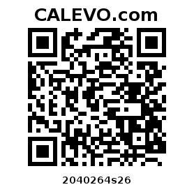 Calevo.com Preisschild 2040264s26
