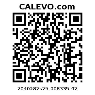 Calevo.com Preisschild 2040282s25-008335-42