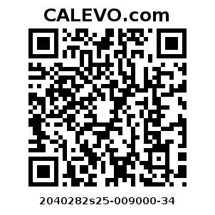 Calevo.com Preisschild 2040282s25-009000-34