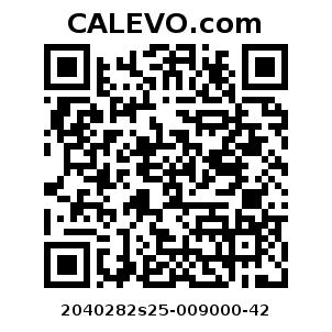 Calevo.com Preisschild 2040282s25-009000-42