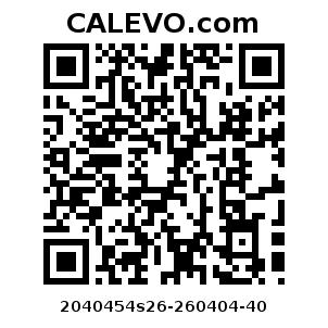 Calevo.com Preisschild 2040454s26-260404-40