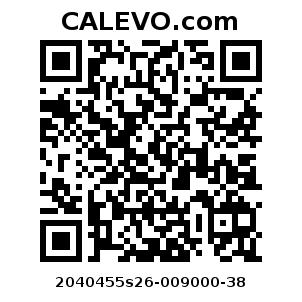 Calevo.com Preisschild 2040455s26-009000-38