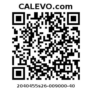 Calevo.com Preisschild 2040455s26-009000-40