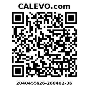 Calevo.com Preisschild 2040455s26-260402-36
