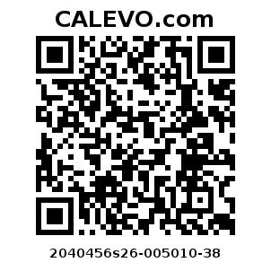 Calevo.com Preisschild 2040456s26-005010-38