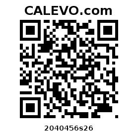 Calevo.com Preisschild 2040456s26
