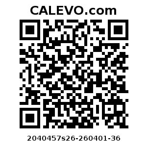 Calevo.com Preisschild 2040457s26-260401-36