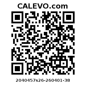 Calevo.com Preisschild 2040457s26-260401-38