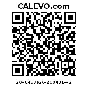 Calevo.com Preisschild 2040457s26-260401-42