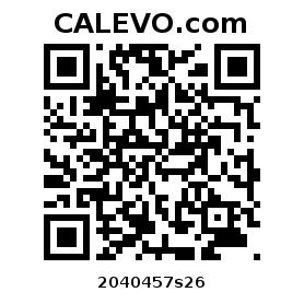 Calevo.com Preisschild 2040457s26