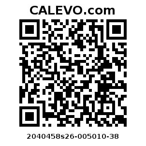 Calevo.com Preisschild 2040458s26-005010-38