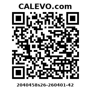 Calevo.com Preisschild 2040458s26-260401-42