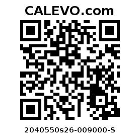 Calevo.com Preisschild 2040550s26-009000-S
