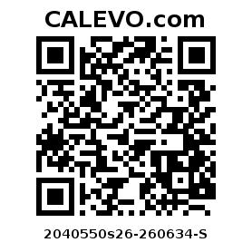 Calevo.com Preisschild 2040550s26-260634-S