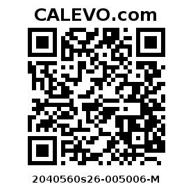 Calevo.com Preisschild 2040560s26-005006-M