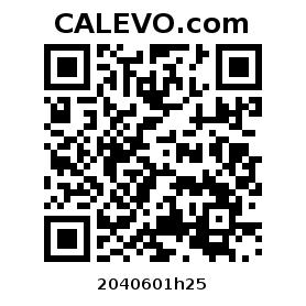 Calevo.com Preisschild 2040601h25