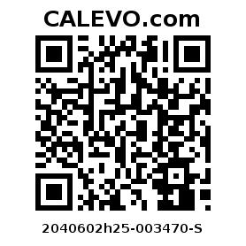 Calevo.com Preisschild 2040602h25-003470-S