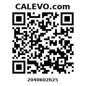 Calevo.com Preisschild 2040602h25