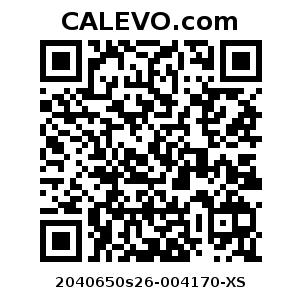 Calevo.com Preisschild 2040650s26-004170-XS