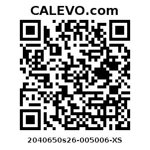 Calevo.com Preisschild 2040650s26-005006-XS