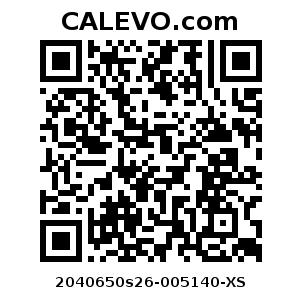 Calevo.com Preisschild 2040650s26-005140-XS
