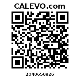 Calevo.com Preisschild 2040650s26