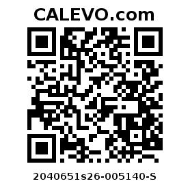 Calevo.com Preisschild 2040651s26-005140-S