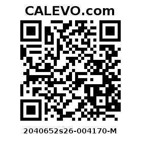 Calevo.com Preisschild 2040652s26-004170-M