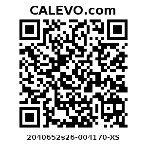 Calevo.com Preisschild 2040652s26-004170-XS