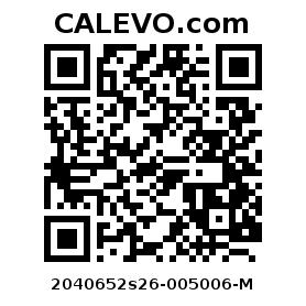 Calevo.com Preisschild 2040652s26-005006-M