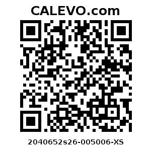 Calevo.com Preisschild 2040652s26-005006-XS