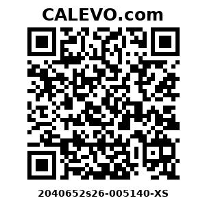 Calevo.com Preisschild 2040652s26-005140-XS