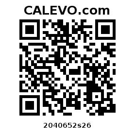 Calevo.com Preisschild 2040652s26