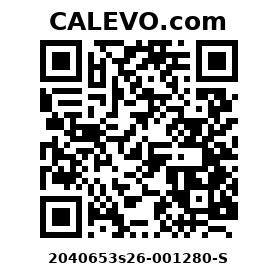 Calevo.com Preisschild 2040653s26-001280-S